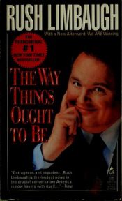 book cover of The Way Things Ought to Be by Rush Limbaugh