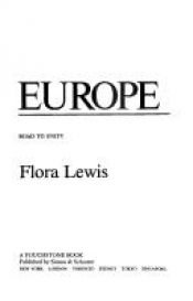 book cover of Europe: Road to Unity by Flora Lewis