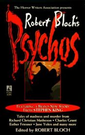 book cover of Robert Bloch's Psychos by Stivenas Kingas