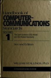 book cover of Handbook of computer-communications standards by William Stallings