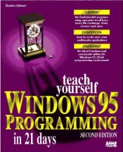 book cover of Teach Yourself Windows 95 Programming in 21 Days (Sams Teach Yourself) by Charles Calvert