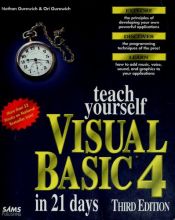 book cover of Teach yourself Visual Basic 4 in 21 days by Nathan Gurewich