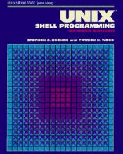 book cover of UNIX Shell Programming by Stephen Kochan