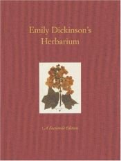 book cover of Emily Dickinson's herbarium: a facsimile edition by Emily Dickinson