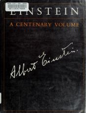 book cover of Einstein: A Centenary Volume by A. P. French