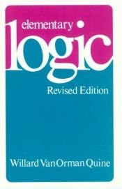 book cover of Elementary Logic Revised Edition by Willard V. Quine