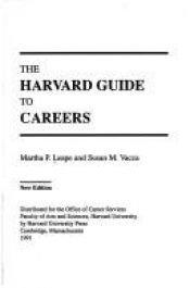 book cover of The Harvard guide to careers by Martha P. Leape