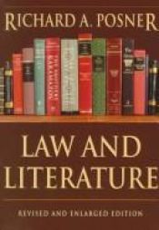 book cover of Law and literature by Richard Posner