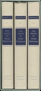 book cover of The Poems of Emily Dickinson, Variorum Edition, 3 volumes boxed by Эмили Дикинсон