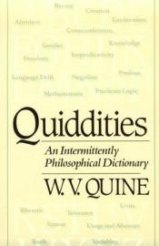 book cover of Quiddities : an intermittently philosophical dictionary by Willard V. Quine