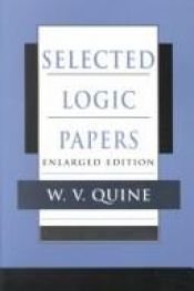 book cover of Selected logic papers by Willard V. Quine