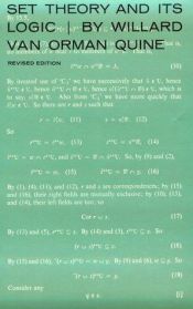 book cover of Set Theory and Its Logic, Revised Edition by Willard V. Quine