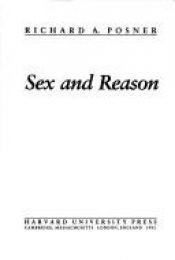 book cover of Sex and reason by Richard Posner