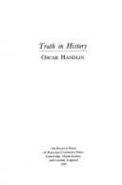 book cover of Truth in History by Oscar Handlin