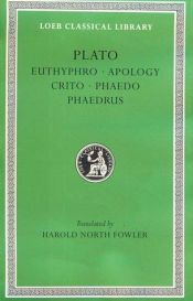 book cover of Euthyphro. Apology. Crito. Phaedo. Phaedrus by Platonas