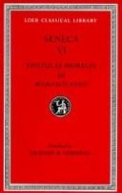 book cover of Seneca, VI, Epistles 93-124 (Loeb Classical Library No. 77) by Sénèque