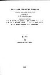 book cover of Livy, Vol. IV: History of Rome, Books 8-10 by Titus Livius