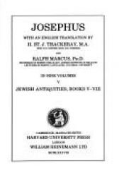 book cover of Jewish antiquities: Books V-VIII (Loeb Classical Library) (Loeb Classical Library) by Flavius Josephus