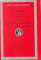 book cover of De Oratore Book III: De Facto; Paradoxa Stoicorum; Partitiones Oratoriae by Ciceró