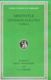 book cover of Posterior analytics, topica by Αριστοτέλης