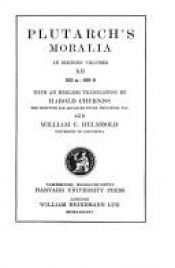 book cover of Moralia: v. 12 (Loeb Classical Library) by Плутарх
