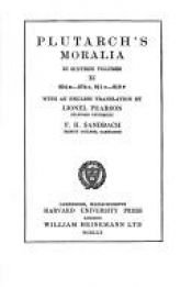 book cover of Plutarch: Moralia, Volume XI, On the Malice of Herodotus, Causes of Natural Phenomena. (Loeb Classical Library No. 426) by 플루타르코스