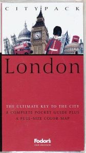 book cover of London : London city map by Fodor's