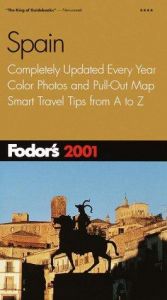 book cover of Fodor's 2001 Spain by Fodor's