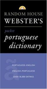 book cover of Random House Webster's Pocket Portuguese Dictionary by Random House