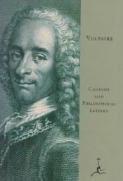 book cover of Candide and Philosophical Letters (Modern Library Series) by 볼테르