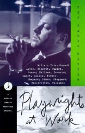 book cover of Playwrights at work by George Plimpton