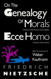 book cover of On the Genealogy of Morals ; Ecce Homo by Friedrich Nietzsche