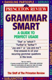 book cover of Grammar Smart: A Guide to Perfect Usage by Princeton Review