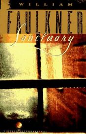 book cover of Sanctuary by William Faulkner