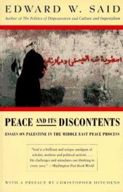 book cover of Peace And Its Discontents by Edward Said