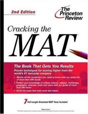 book cover of Cracking the MAT by Princeton Review