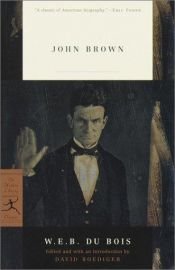 book cover of John Brown by W.E.B. DuBois