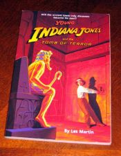 book cover of Young Indiana Jones and the tomb of terror by Les Martin