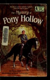 book cover of The Mystery of Pony Hollow by Lynn Hall