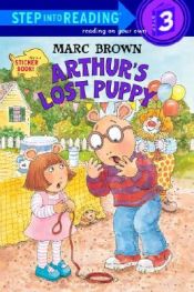 book cover of Arthur's Lost Puppy (Step-Into-Reading, Sticker Book) by Marc Brown