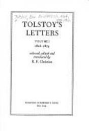 book cover of Tolstoy's letters. 2 vols by Leon Tolstoi