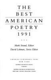 book cover of The Best American Poetry 1991 by Mark Strand