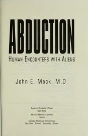 book cover of Abduction: Human Encounters With ALiens by John E. Mack