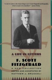 book cover of A life in letters by F・スコット・フィッツジェラルド