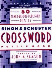 book cover of Simon & Schuster Crossword Puzzle Book #190 by John M. Samson