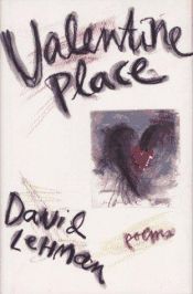 book cover of Valentine place by David Lehman