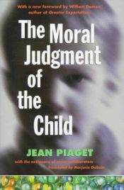 book cover of Moral Judgement of the Child by Jean Piaget