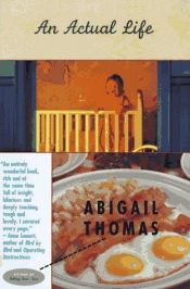 book cover of An actual life by Abigail Thomas