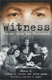 book cover of Witness: Voices from the Holocaust by Joshua Greene