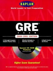 book cover of GRE Exam - 2004 Ed. ( with CD Rom) by Kaplan